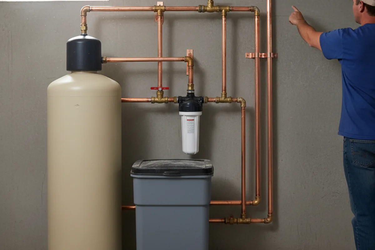 Whole-house water treatment system installed in Bulpitt